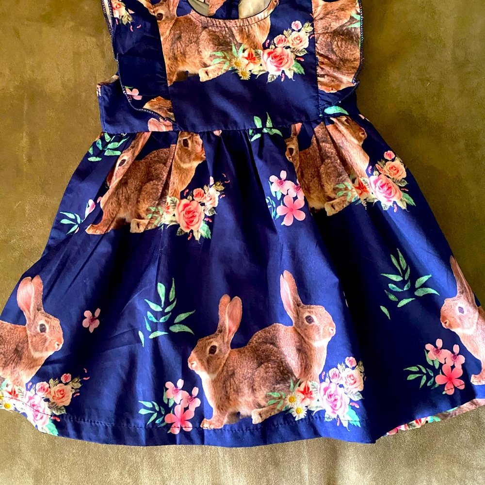 Very cute girls bunny dress